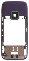 Nokia E65 Coverramme - Plum